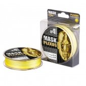 *Леска плетёная AKKOI Mask Plexus 125m (yellow) d0,16mm